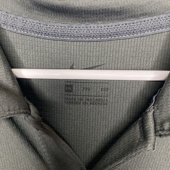 Nike Dark Gray Slate Button Up Polo Size XXL - Picture 3 of 10